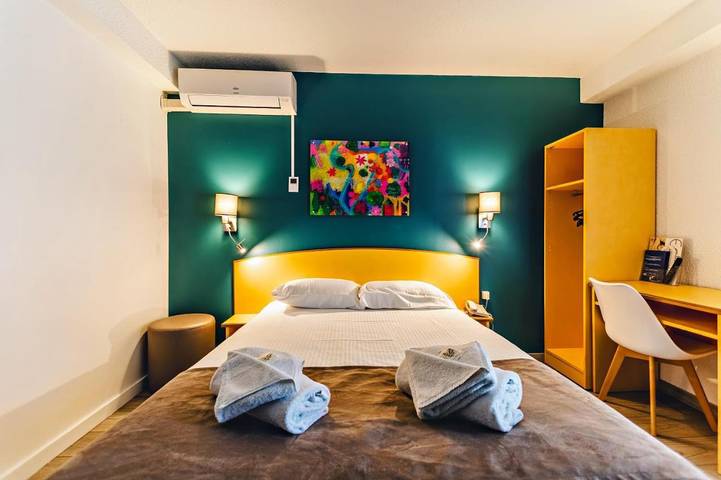 Hôtel pour 2 personnes, avec terrasse, animaux acceptés