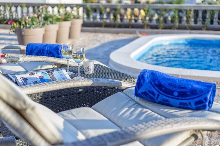 Apartament wakacyjny dla 6 osób, z balkon w Vodice