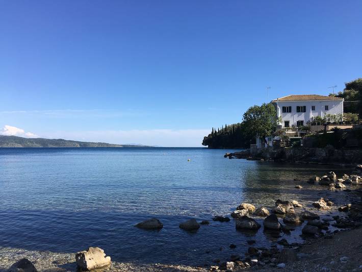 Geheel appartement, Vakantieappartement voor 3 personen met terras in Kalami, Corfu