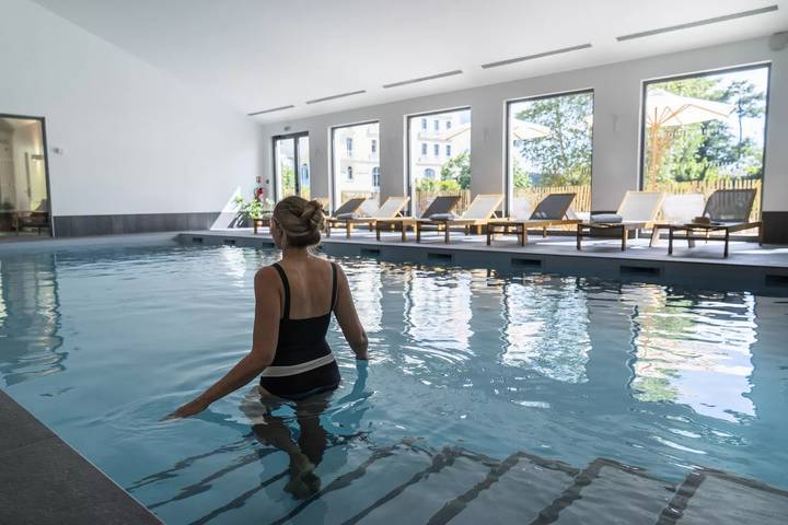 Hotel für 2 Personen, mit Ausblick und Terrasse sowie Pool in Crozon - 4