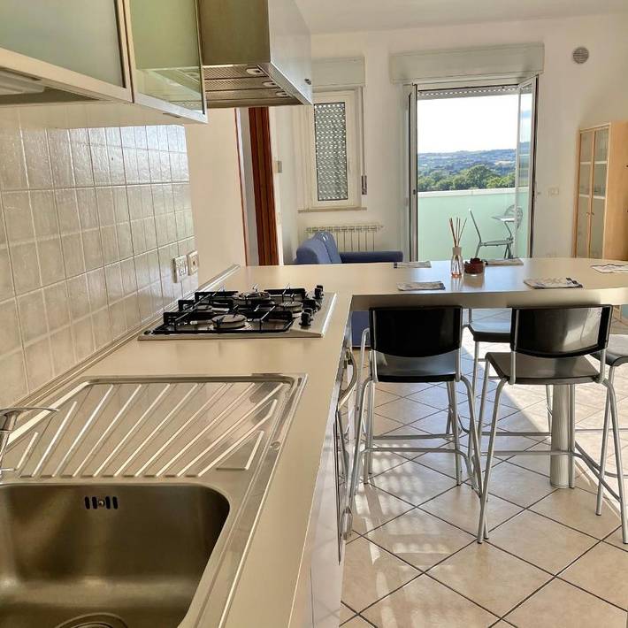 Apartamento de vacaciones para 5 personas, con vistas y terraza - 1