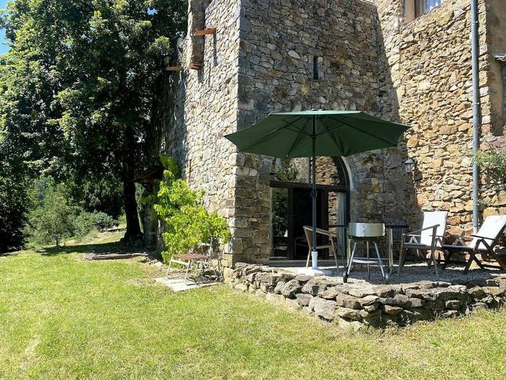 Gîte pour 2 personnes, avec vue ainsi que piscine et jardin, animaux acceptés à Robiac-Rochessadoule - 3