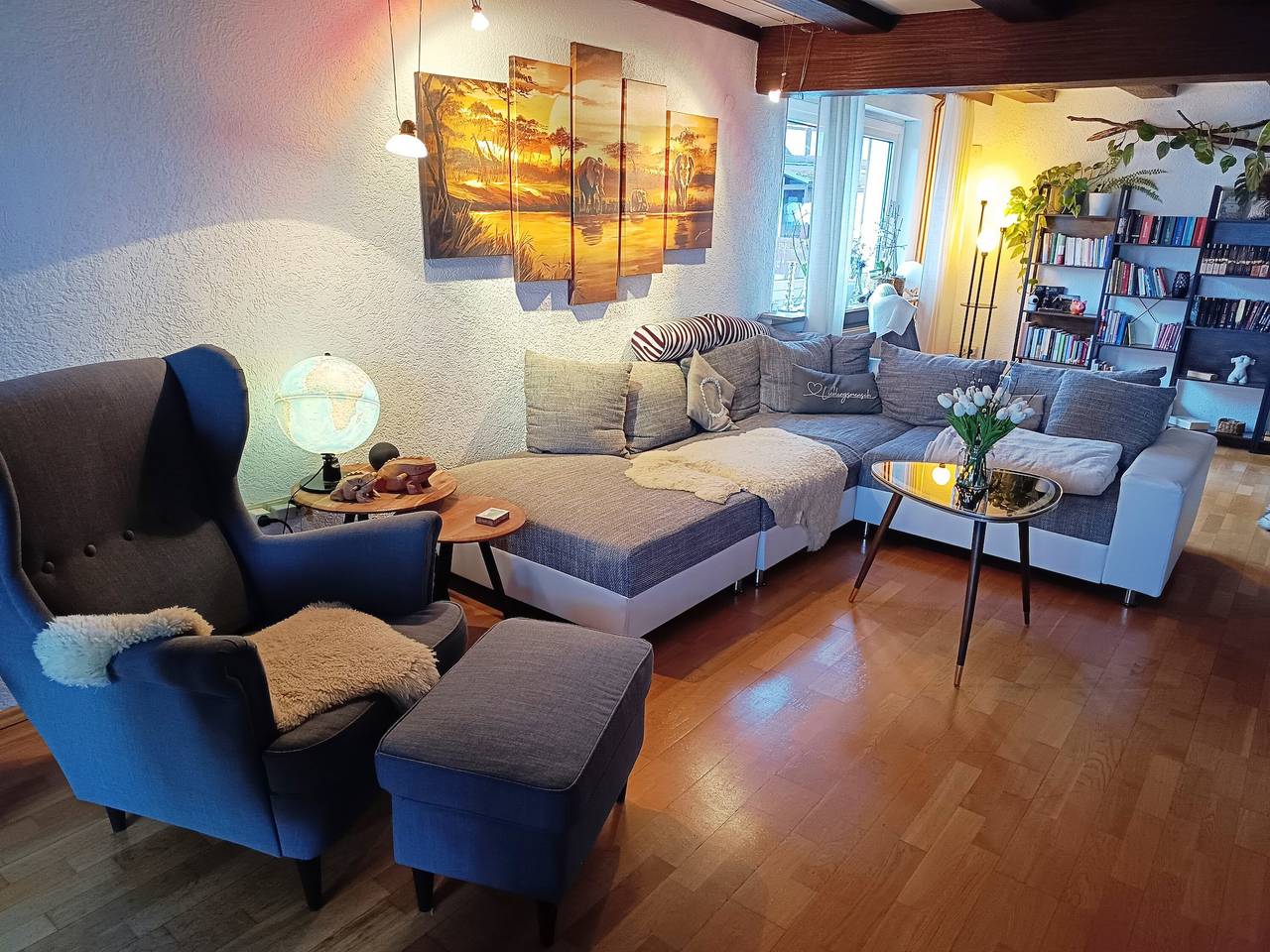 Ganze Wohnung, Apartment 'You R Welcome Too' mit Balkon und Sauna in Lauterbach, Vogelsberg Region