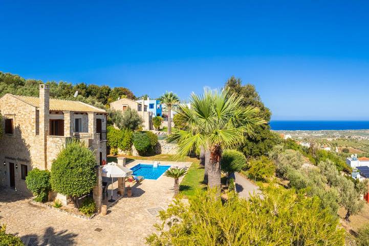 Location de vacances pour 8 personnes, avec terrasse et jardin à Réthymnon - 3