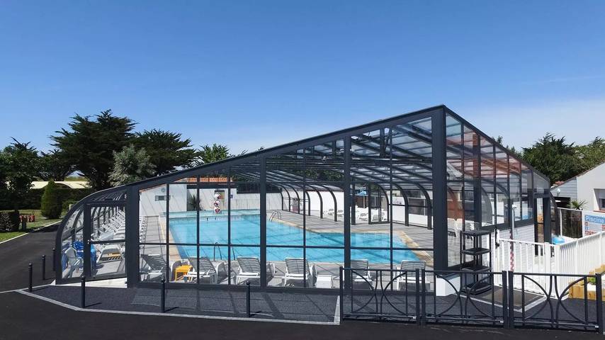 Mobilheim Riviera Lodge 3 Zimmer  32m² 6 Personen in Saint-Hilaire-de-Riez, Vendée