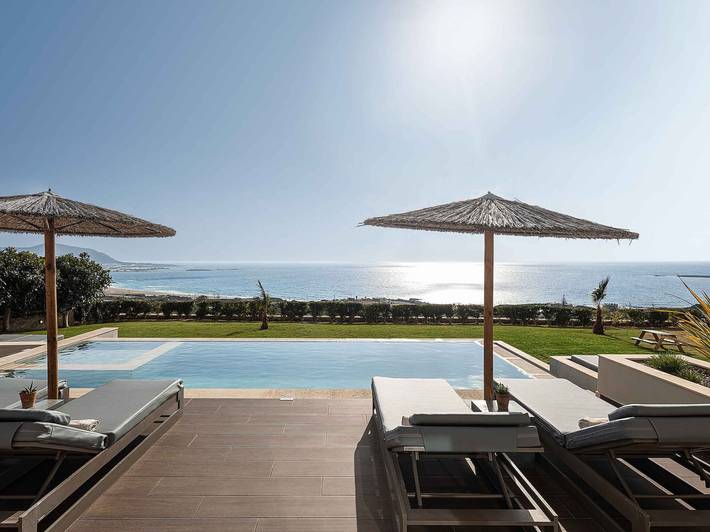 Villa für 16 Personen, mit Meerblick und Garten in Chania und Umgebung - 3