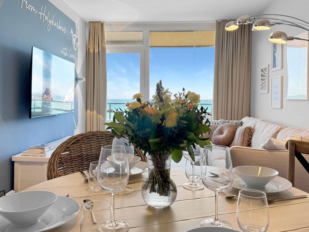 Ganze Ferienwohnung, Meeresbrise  - Haus Schöne Aussicht, App. 3Sb402 in Steinwarder, Heiligenhafen