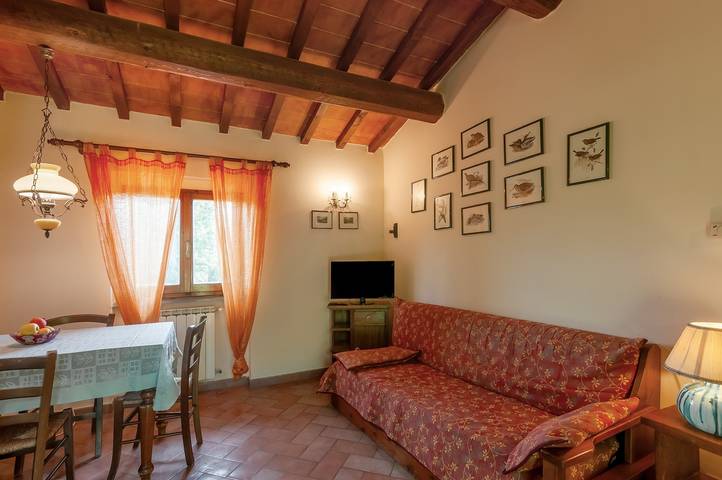 Apartament wakacyjny dla 3 osób, z Ogród i Basen dla dzieci w Prowincja Florencja