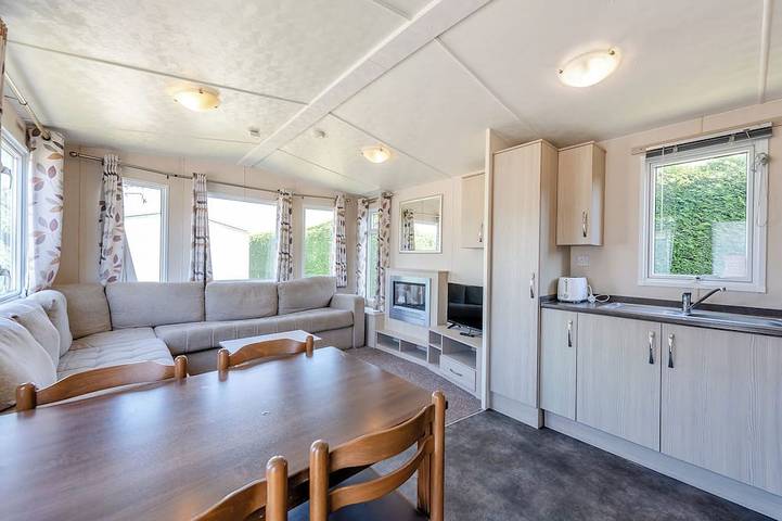 Static caravan for 6 people in West Sussex