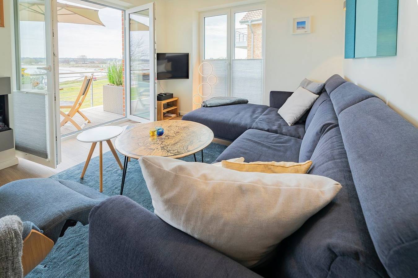Ganze Wohnung, Meeresblick Schöne Aussicht Haus 2 We 22 in Hohwacht Strand, Hohwacht
