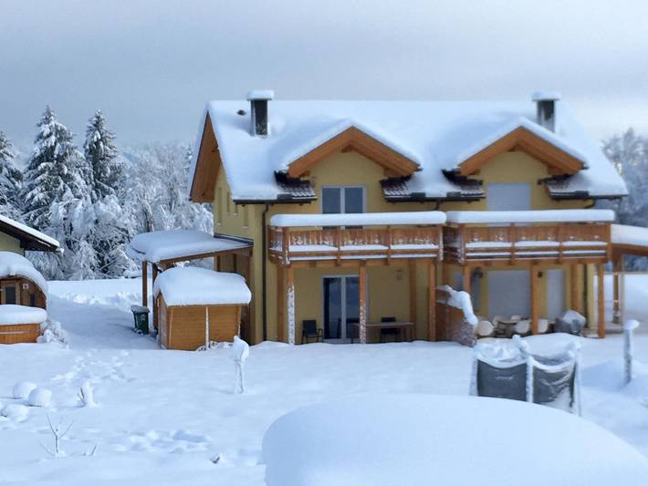 Ferienhaus für 7 Personen, mit Balkon und Sauna sowie Garten, mit Haustier - 1
