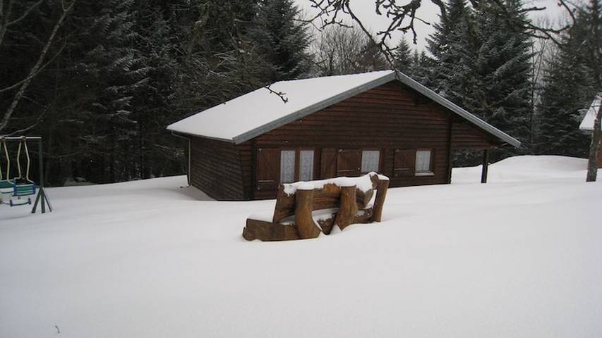Chalet pour 5 personnes, avec terrasse et jardin à Ventron