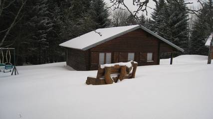 Gîte pour 5 personnes, avec jardin et terrasse à Ventron
