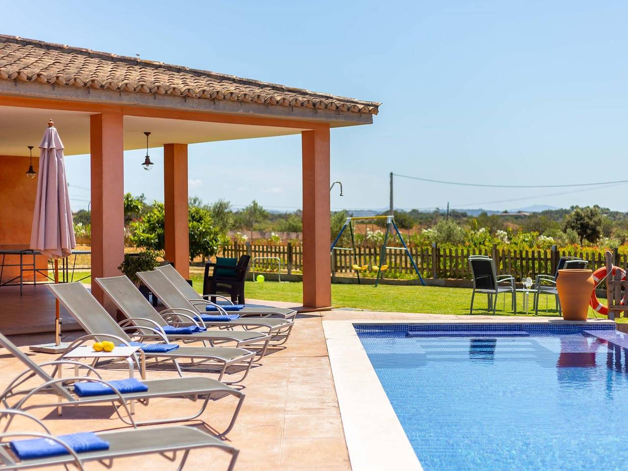 Son Bordils Petit - Schöne Villa mit Pool und Garten in Inca in Inca, Mallorca Inselmitte