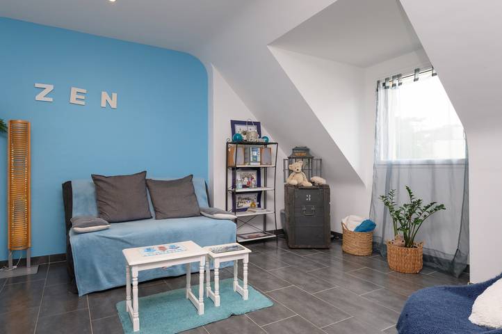 Gîte pour 4 personnes, avec jardin et vue sur le lac dans Theix-Noyalo - 3