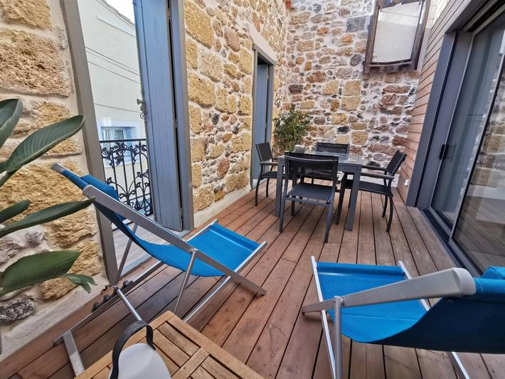Gîte pour 4 personnes, avec Terrasse