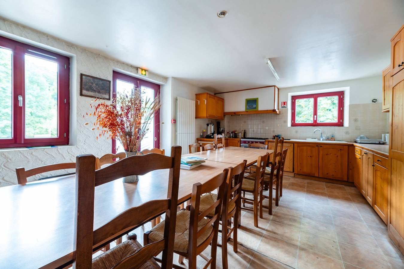 Gîte 'Les Carlines' avec vue sur la montagne, terrasse partagée et Wi-Fi in Vassieux-en-Vercors, Parc naturel régional du Vercors