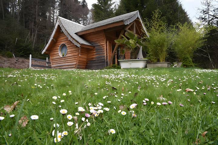Chalet pour 2 personnes, avec jardin, animaux acceptés