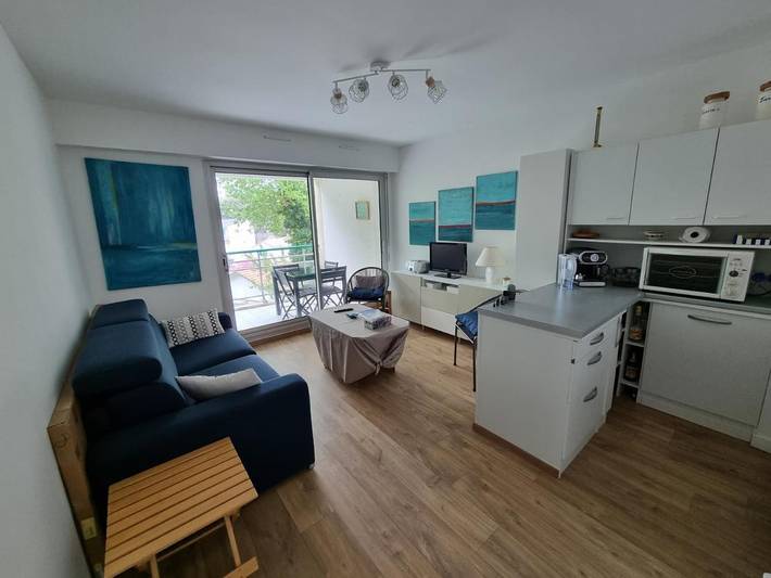 Gîte pour 4 personnes, avec vue et terrasse dans Gare De La Baule Les Pins