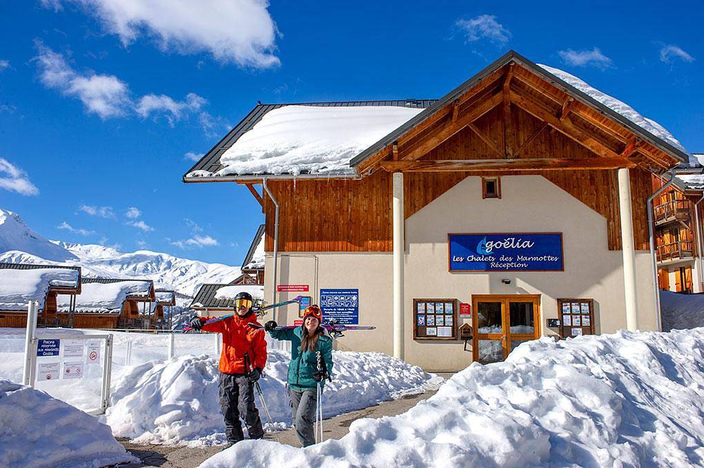 Estudio entero, Chalets les Marmottes - Apartamento cabina para 4 personas in Saint-Jean-d'Arves, Región de Saint-Jean-de-Maurienne
