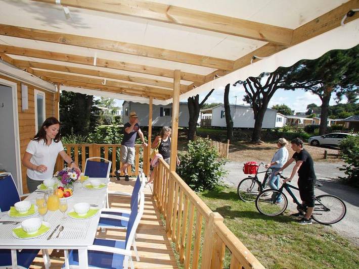 Camping pour 4 personnes, avec bassin pour enfant à Saint-Philibert - 4