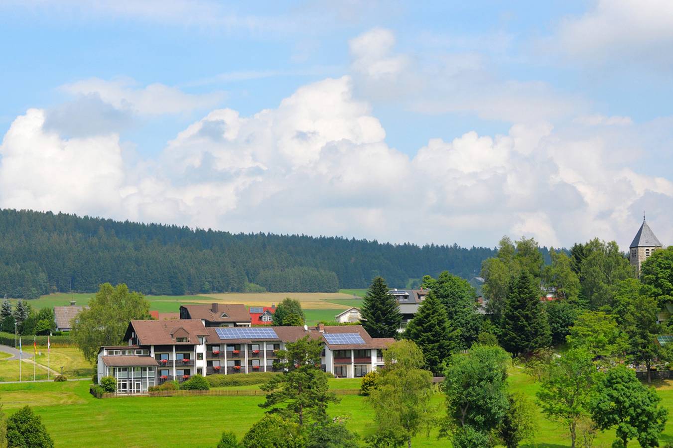 Hotel Siebenstern - Doppelzimmer mit Balkon in Ochsenkopf, Bischofsgrün