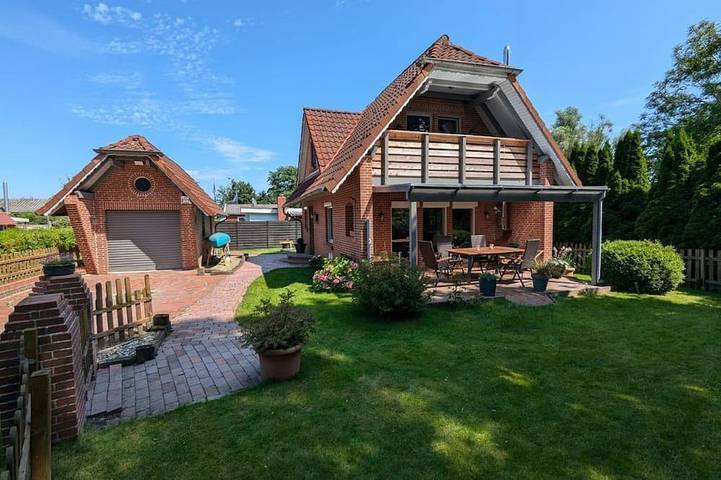 Ferienhaus für 3 Personen, mit Garten