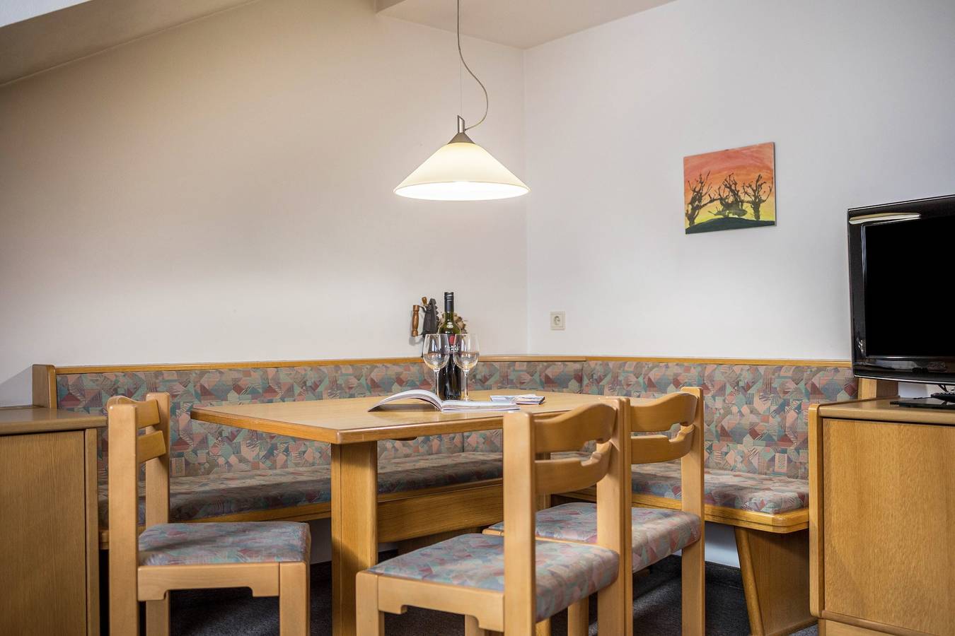 Apartamento entero, Apartamento vacacional "Manuel's App Watschinger - Frieda" con vistas a la montaña y Wi-Fi in Sesto (Italia), Alto Adigio