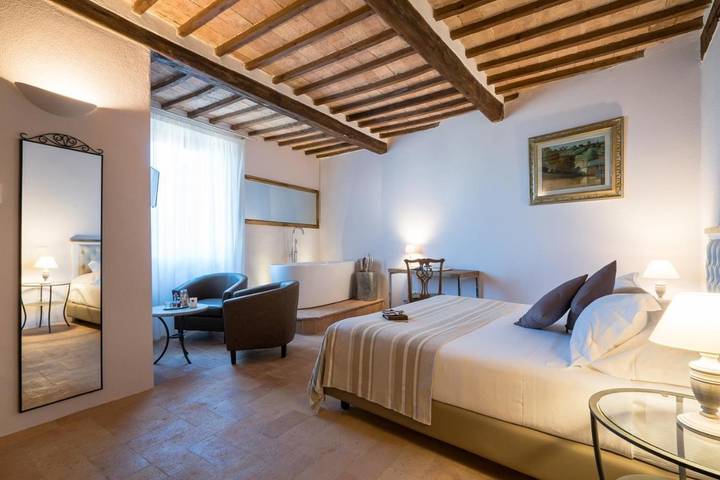 Chambre d’hôte pour 2 personnes, avec terrasse à Montalcino - 4