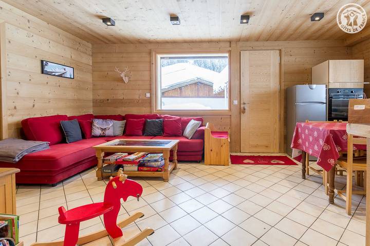 Gîte pour 8 personnes, avec jardin à La Giettaz - 3