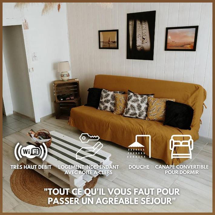 Appartement de vacances pour 2 personnes, avec jardin et terrasse - 1