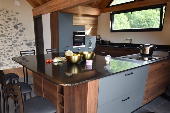 Chalet für 10 Personen mit Balkon in Vaujany, Nationalpark Écrins