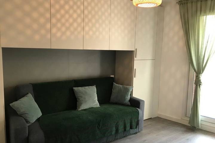 Studio pour 2 personnes, avec balcon, adapté aux familles