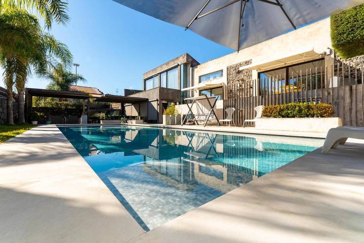 Chambre d’hôte pour 3 personnes, avec piscine et jardin ainsi que bassin pour enfant et vue à Catane - 4