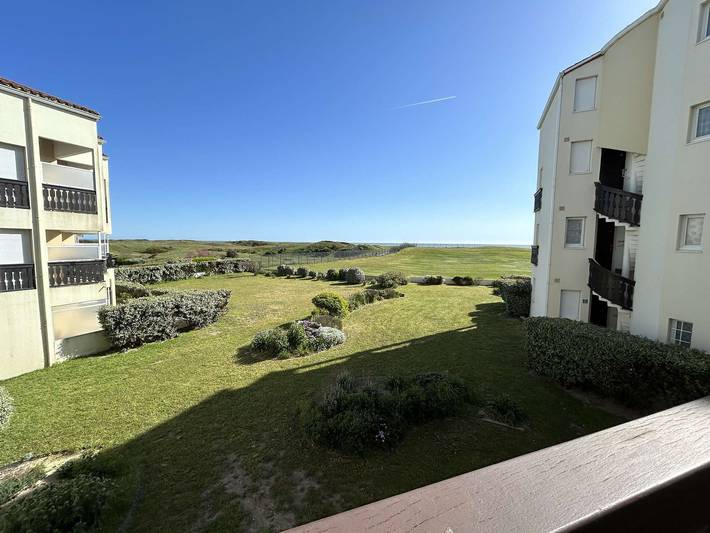 Ganze Wohnung, Gemütliche 2-Zimmer-Wohnung am Meer für 4 Personen, nahe Strand, Golf und Thalasso in Saint-Jean-de-Monts, Vendée