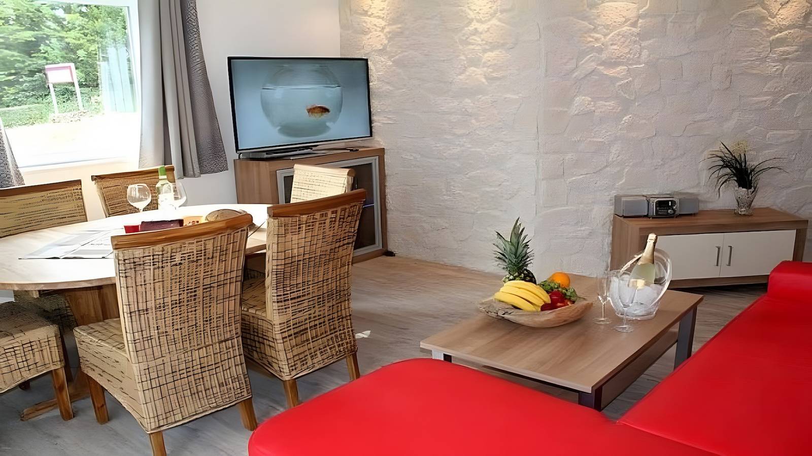 Ganze Wohnung, Ferienwohnung Maaridyll bis zu 6 Personen (54 m²) im Maarber Resort in Schalkenmehren am See in Schalkenmehren, Vulkaneifel