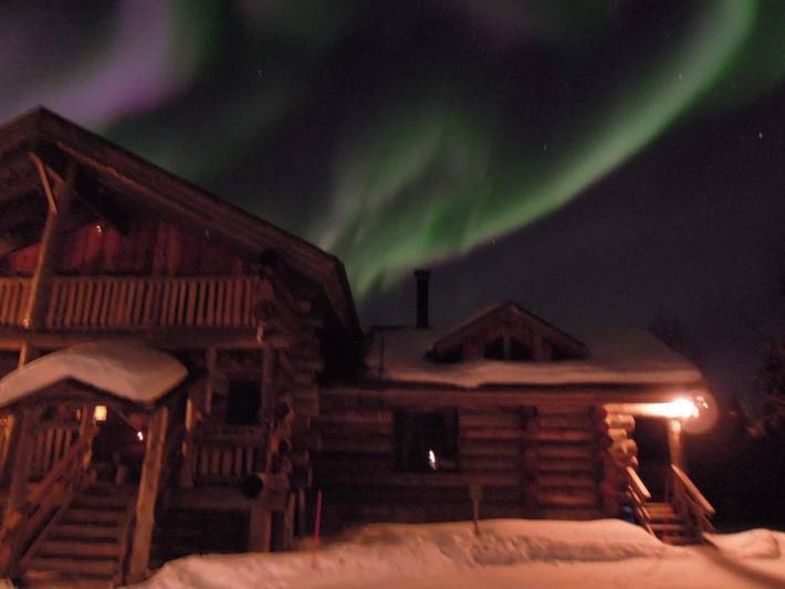 Location de vacances pour 8 personnes, avec jardin ainsi que sauna et vue, adapté aux familles dans Kittilä - 4