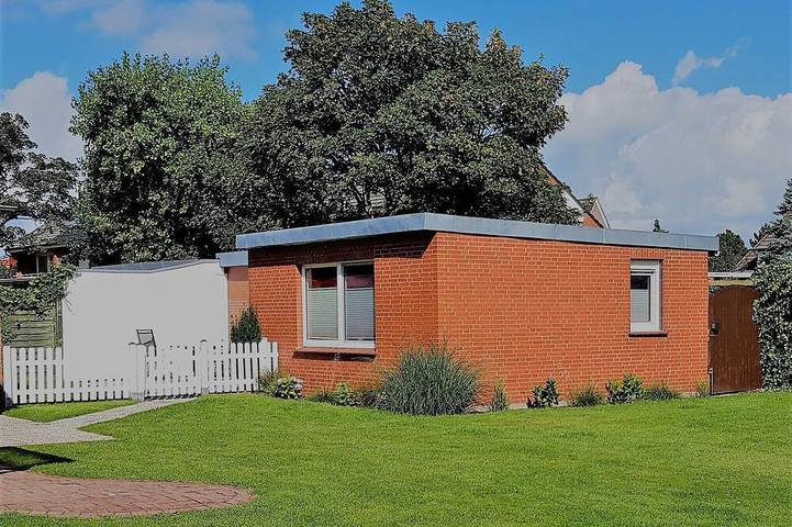 Bungalow für 3 Personen, mit Terrasse und Garten auf Borkum