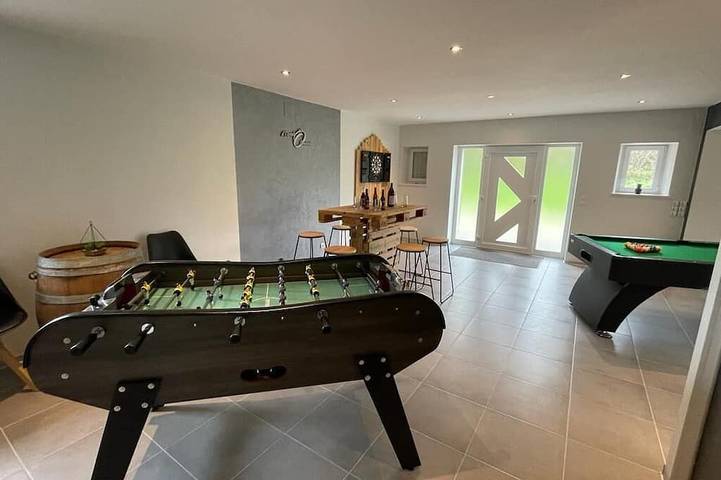 Maison de vacances pour 10 personnes, avec jardin et sauna