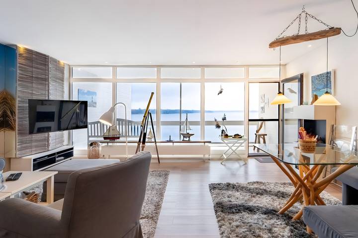 Ferienwohnung für 3 Personen, mit Balkon und Seeblick, mit Haustier in Zwischenahner Meer