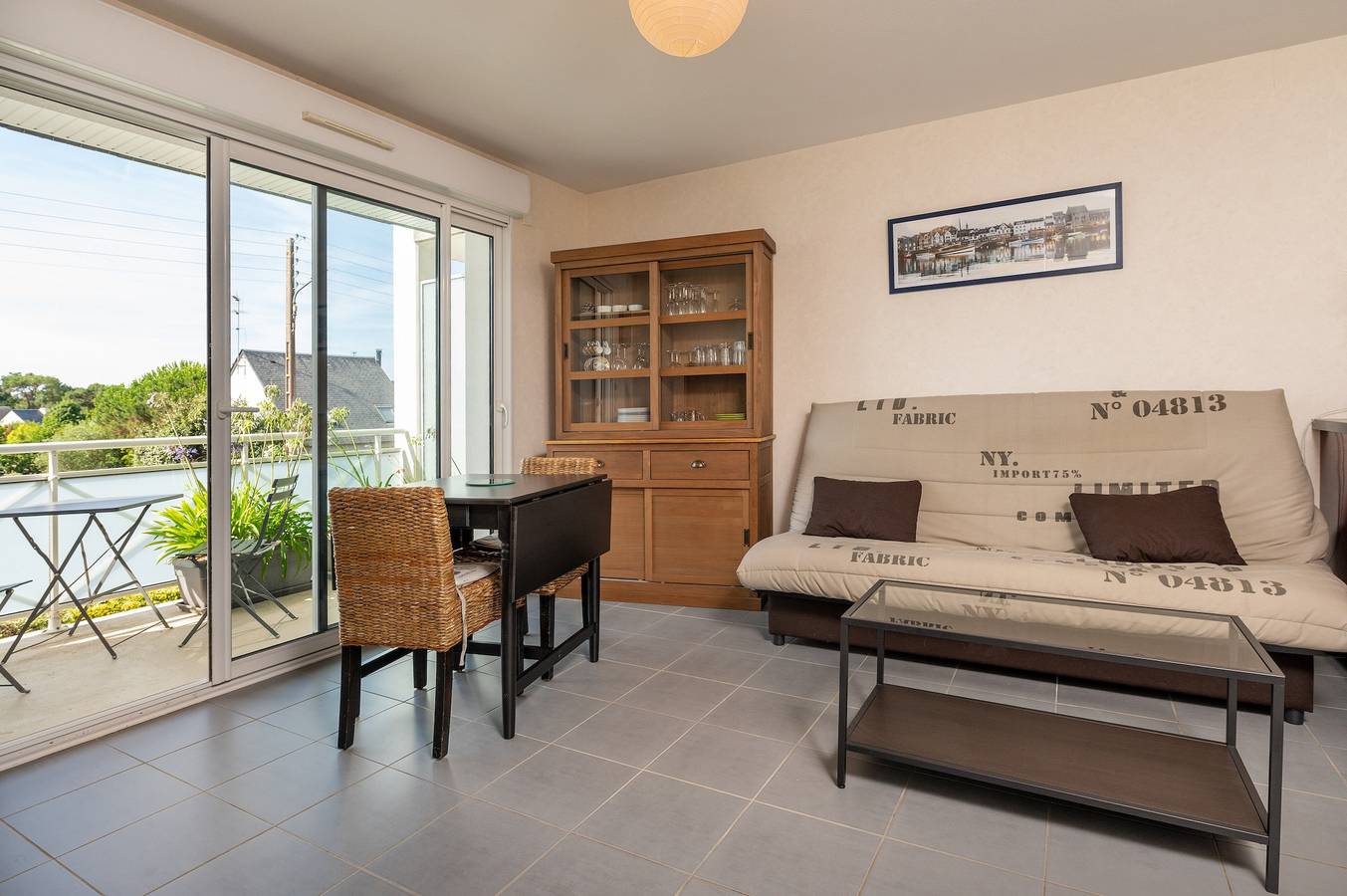Appartement entier, Appartement 'Résidence Mer Et Pins' avec Terrasse Privée et Balcon in Saint-Philibert, Côte des Mégalithes