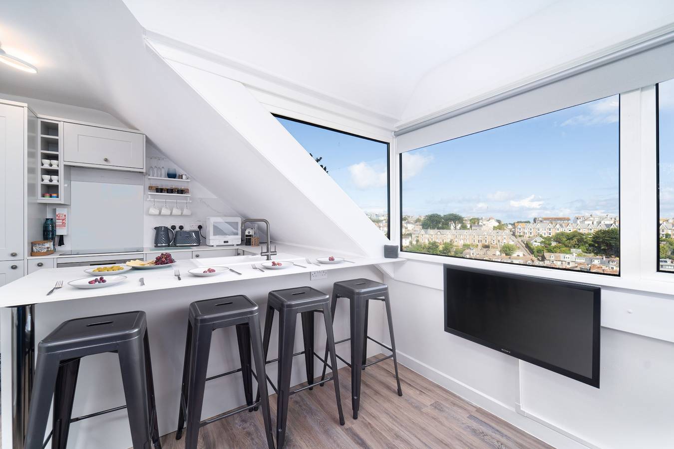 Entire apartment, Len's Lookout in St. Ives, Cornwall