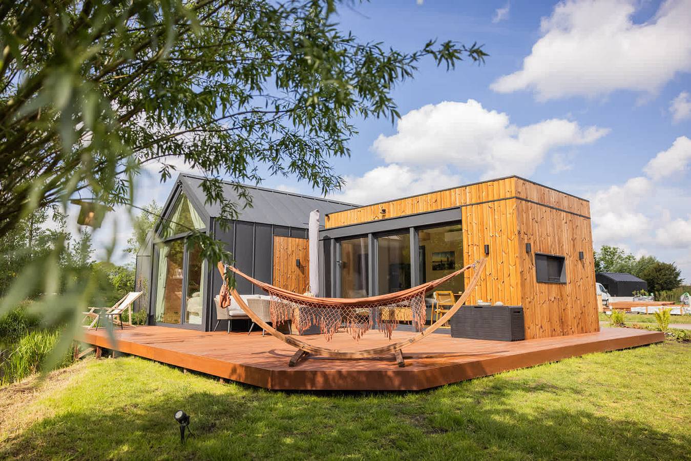 Blockhütte für 4 Personen mit Garten in Oud Ade, Südholland