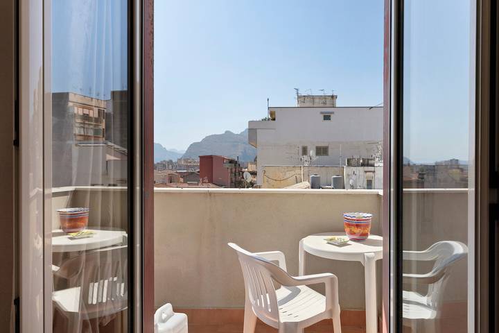 Gîte pour 4 personnes, avec Balcon à Palerme - 2