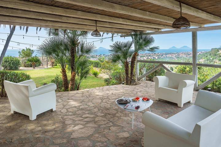 Villa Milo in Capo d'Orlando, Province de Messina