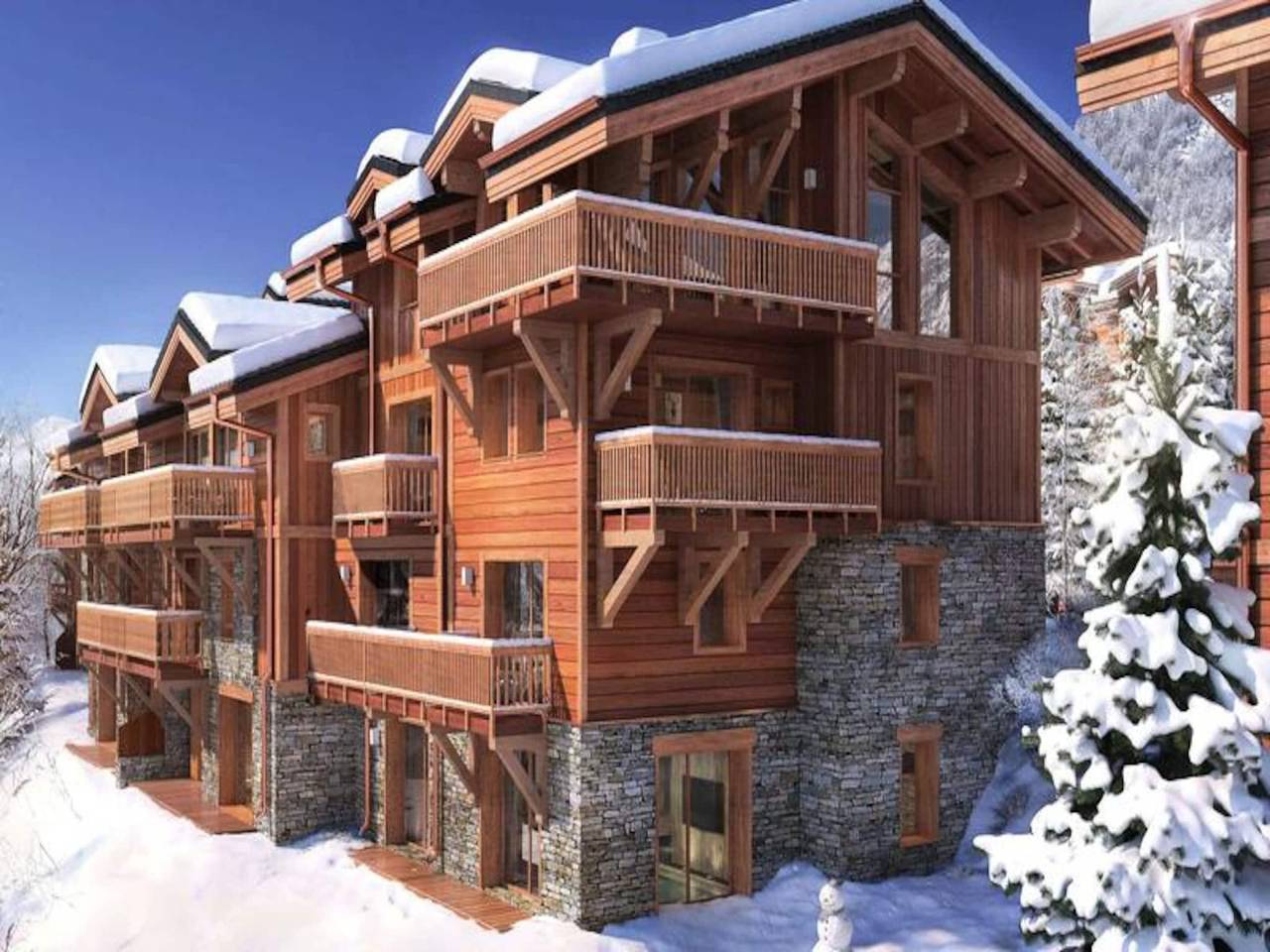 Entire apartment, Residence Belle Place in Courchevel 1650 (Moriond), Saint-Bon-Tarentaise