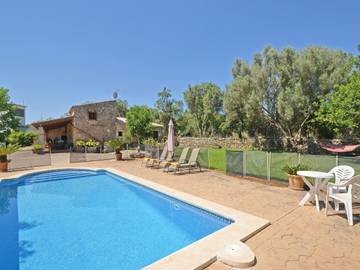 Ferienhaus in Llubí, Mallorca Inselmitte für 4 