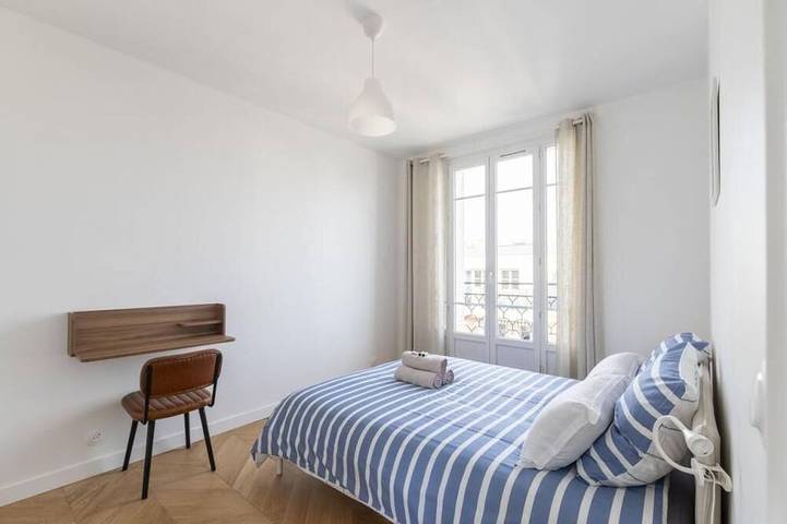 Appartement entier, 2p 36 m² Moderne Calme 10 min Paris & Défense in La Garenne-Colombes, Hauts-de-Seine