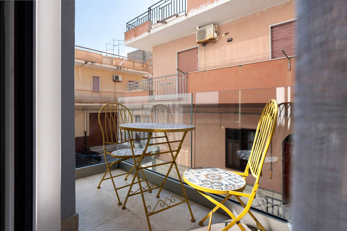 Chambre « Camera 1 - P2 » avec balcon, Wi-Fi et climatisation in Balestrate, Province de Palerme