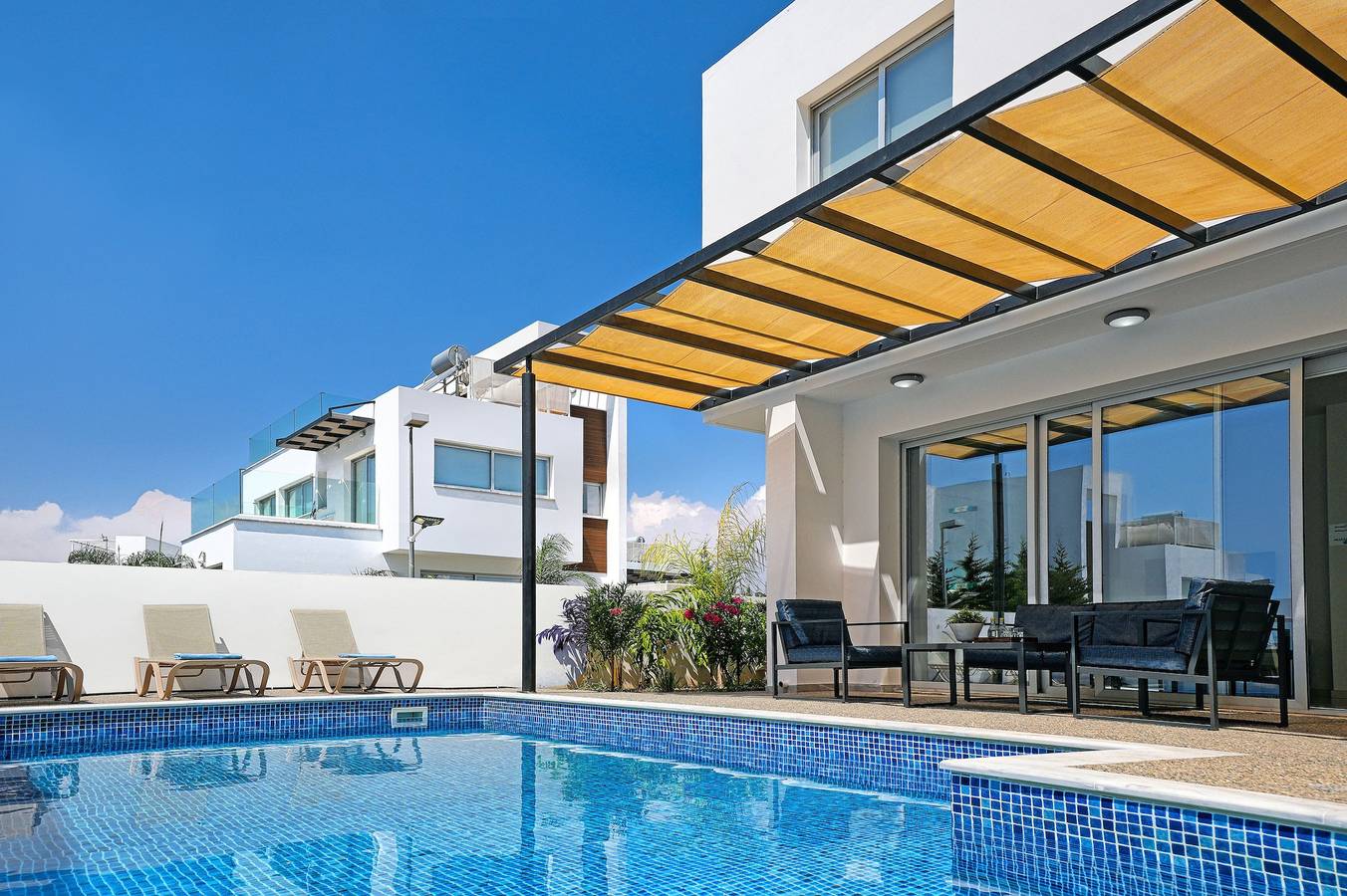 Villa für 8 Personen mit Pool in Ayia Napa, Südzypern